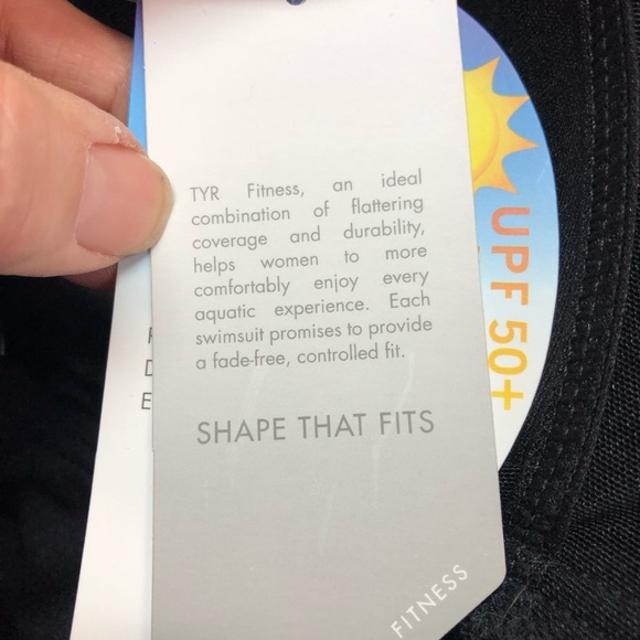 TYR Women’s One Piece Plus Size Gathering on Sides with Adjustable Ties - Picture 7 of 7